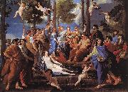 Nicolas Poussin Apollo and the Muses (Parnassus) painting